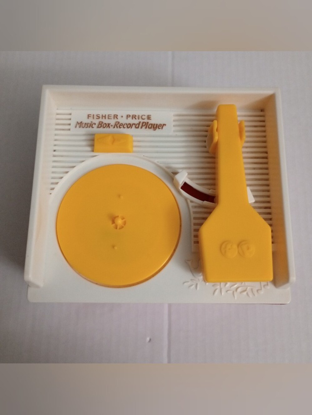 Fisher Price Record Player Music Box Retro 2010 Reproduction Tested & Working